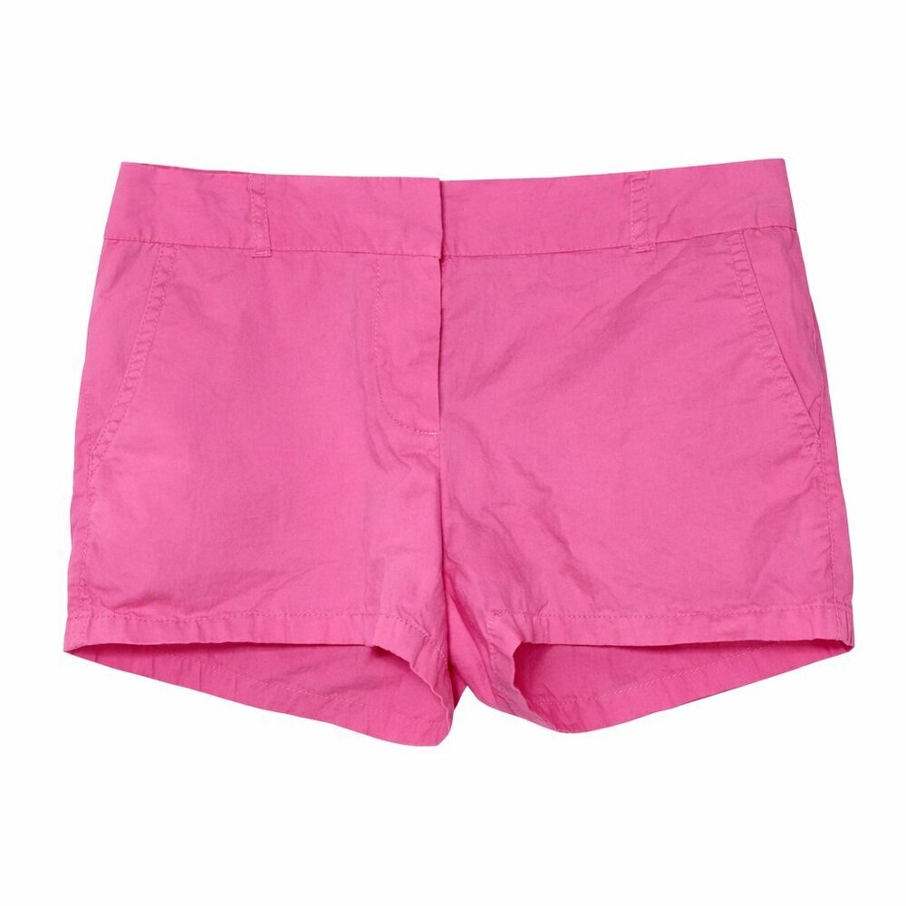J. CREW Chino Broken-In Pink Shorts Size 0